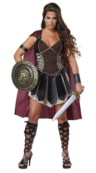 glorious gladiator costume sexy warrior costume