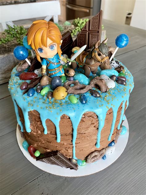 Breath of the wild guides on gameranx Zelda Cake | Zelda cake, Cake, No bake cake