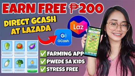 EARN FREE 200 DIRECT SA LAZADA OR GCASH FARMING APP GROW VEGETABLES