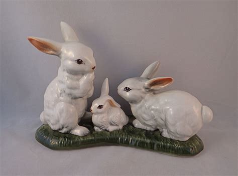 Vintage Rabbit Figurine by Markay Art Pottery England | Etsy in 2020