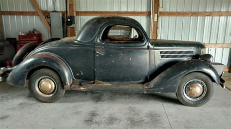 1936 Ford Original 3 Window Coupe Barn Find Scta Bonneville For Sale