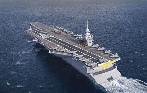 France Officially Launches Pang Next Generation Aircraft Carrier