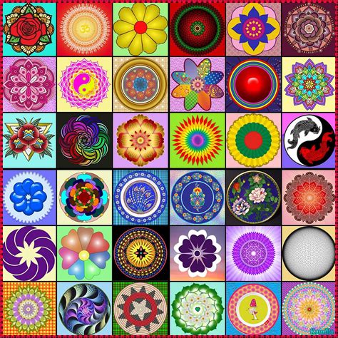 Solve Mandalas Jigsaw Puzzle Online With Pieces