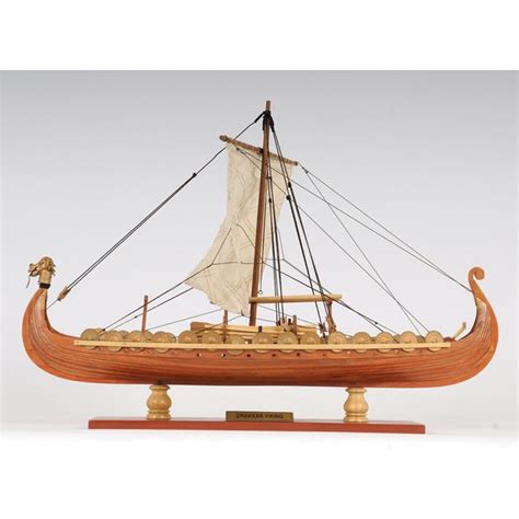 Wooden Viking Boat Model Kits 50