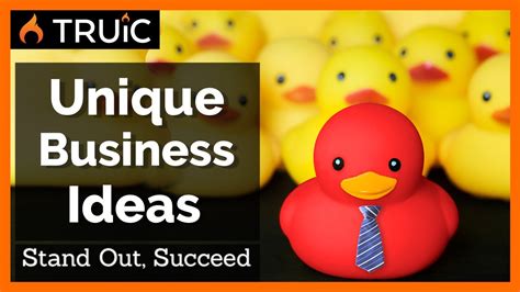 10 Unique And Original Business Ideas Creative Businesses That Work
