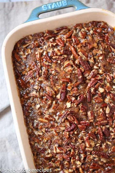 If You Love Pecan Pie You Ll Go Crazy For This Easy Pecan Pie Cake It