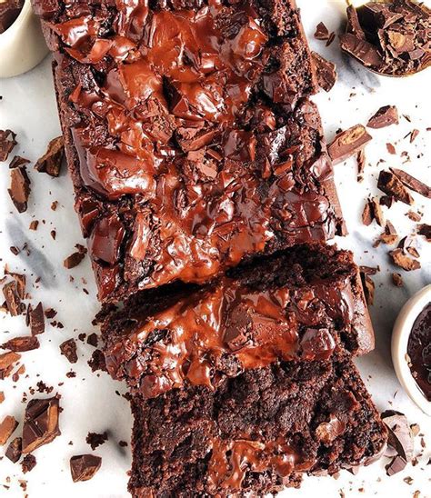 Ooey Gooey Chocolate Brownie Loaf Recipe The Feedfeed