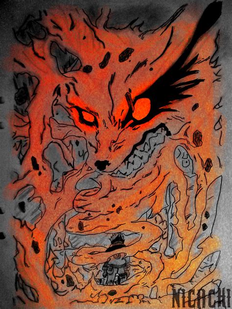 Narutos Demon Coloured By Nicachi On Deviantart