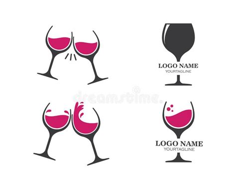 Wine Glasses Toasting Logo Icon Vector Stock Vector Illustration Of Holding Festive 145568603