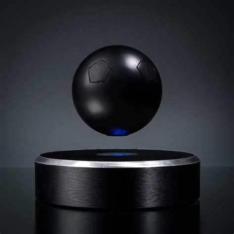 Omone Levitating Speaker Jet Black Om Audio Touch Of Modern