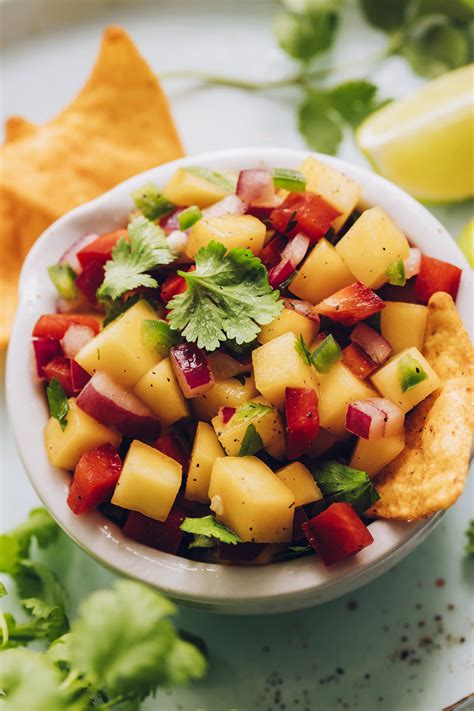 Easy Mango Salsa 8 Ingredients