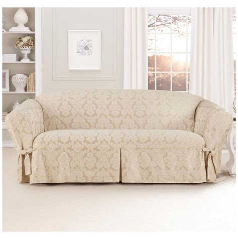 Elastic bottom can provide all round protection for the sofa, protecting from stain, spill, daily wears and tears. Sure Fit® Middleton Sofa Slipcover - 581237, Furniture ...
