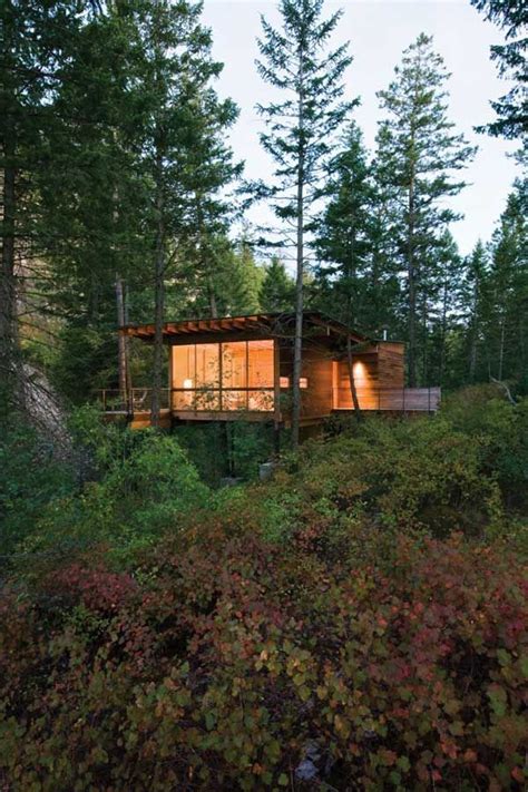 30 Charming Houses In The Woods