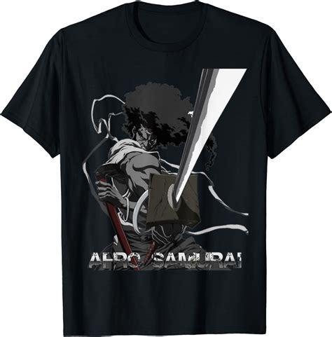 The Ultimate Afro Samurai T Shirt Clothing Shoes And Jewelry