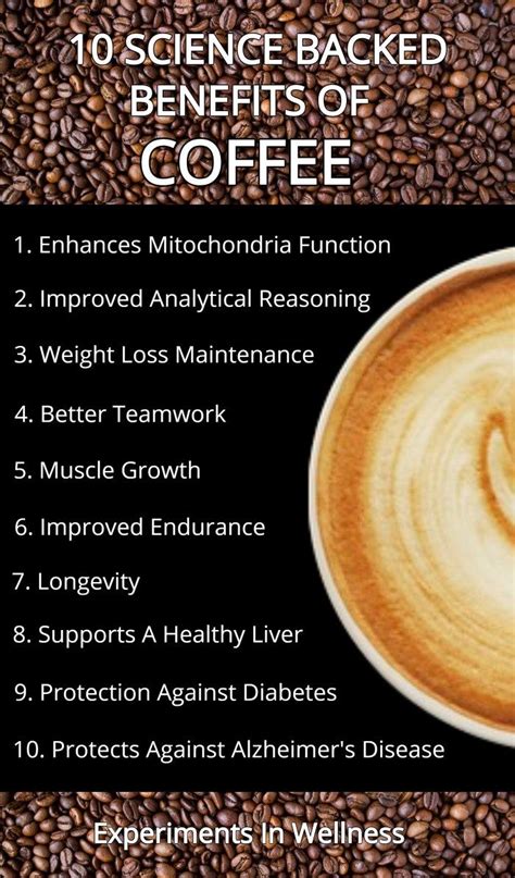 10 Science Backed Benefits Of Coffee Experiments In Wellness Coffee