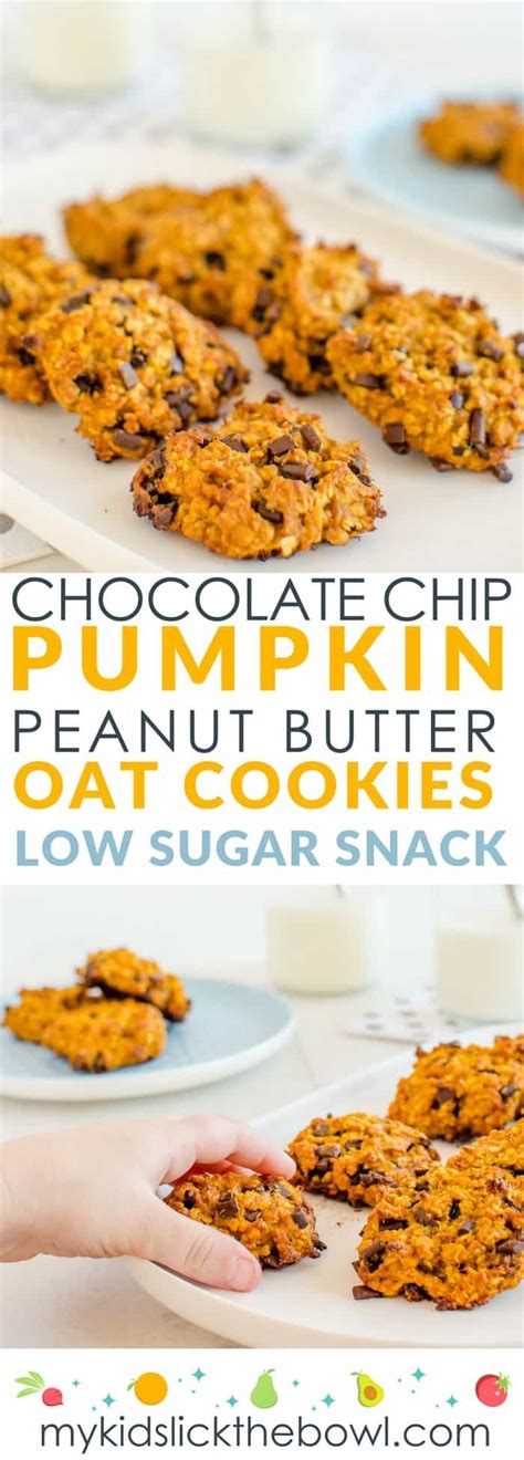 It's easy, hardens quickly, has a glossy look and tastes delicious. Choc chip pumpkin peanut butter oat cookies | Recipe | Low ...