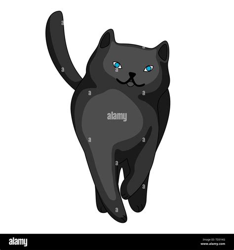 Cartoon Black Cat Fotografías E Imágenes De Alta Resolución Alamy