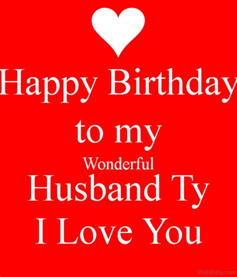 Happy Birthday Wishes For Husband Images