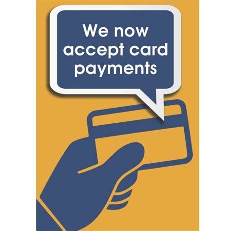 Card Payments Poster Henry Colbeck