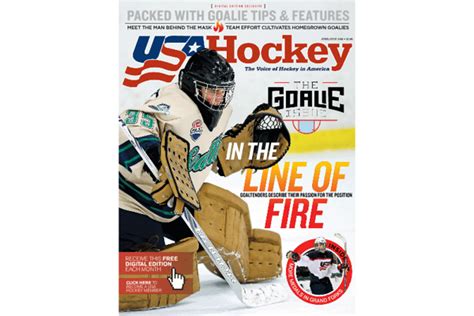 Read The Usa Hockey Magazine Goalie Issue