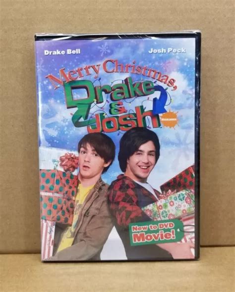 Merry Christmas Drake And Josh Dvd 2008 Nickelodeon Holiday Movie New