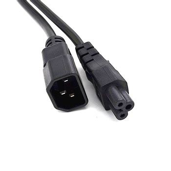 Iec C Male Plug To C Female Adapter Cable Iec Pin Male To C Micky Mouse Ac Power Cord