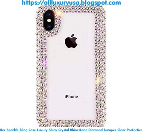 Jesiya For Iphone Xr Case 3d Glitter Sparkle Bling Case