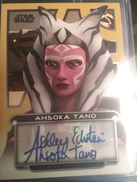 Just Got An Autographed Trading Card Of My Second Favorite Star Wars