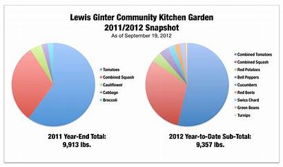 Community Garden Ytd Graph Kitchen Last Vegetables