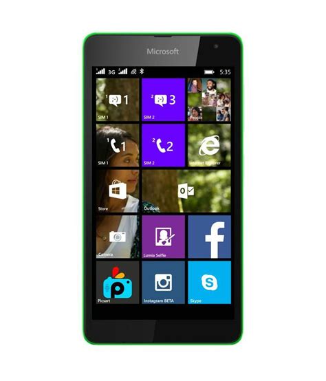 Microsoft Lumia 535 Buy Microsoft Lumia 535 Online In Black White