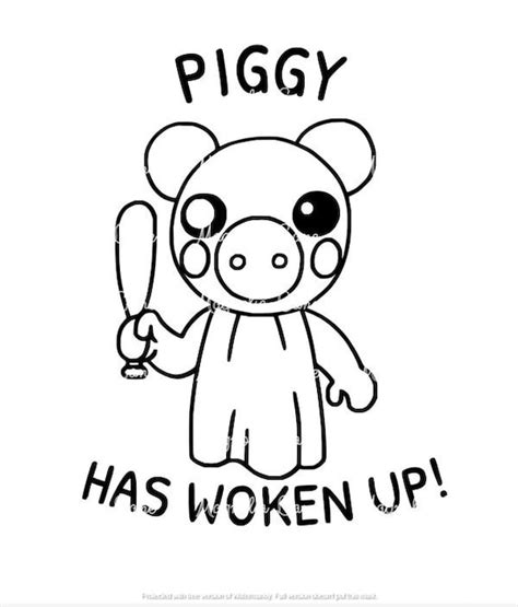 Piggy Roblox Game Pngsvg Files Printable Cricut Etsy