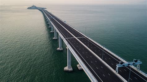 Worlds Longest Sea Bridge Connects Hong Kong China And Macau