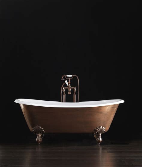 Vasche Vasca Admiral Copper Effect Da Devonanddevon Luxury Bathtub Bathtub Design Bathtub