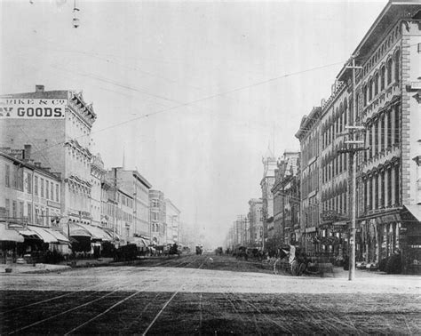 Downtown Dayton Ohio In The 1880s Dayton Ohio Ohio History