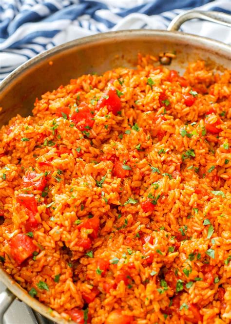 Spanish Rice Is A Terrific Side Dish For Any Meal Easy Rice Recipes Spanish Rice Recipe Easy