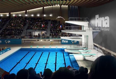 Jo 2024 Le Centre Aquatique Olympique De Saint Denis Futur Temple Du Sport Le Parisien