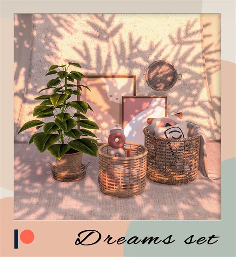 Dreams Set 🌺 Dreams Decoration Set In Natural Winner9