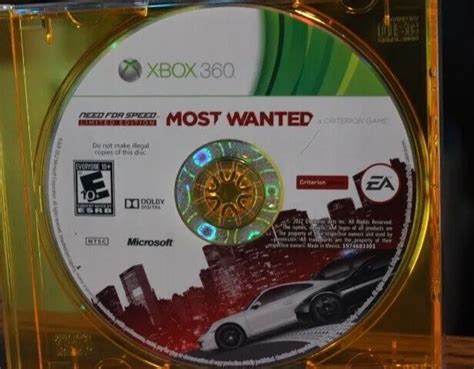 NEED FOR SPEED Most Wanted Limited Edition Microsoft Xbox DISC ONLY PicClick