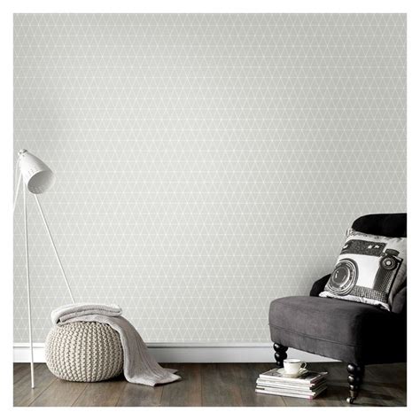 Find Superfresco Easy Paste The Wall Triangolin Gris Wallpaper At