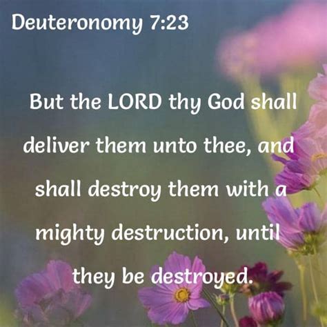 Bible Verses About Destruction 92 Passages King James Version KJV
