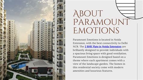 Ppt Paramount Emotions 2 Bhk Flats In Noida Extension Powerpoint