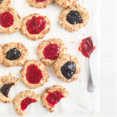 Jam Filled Thumbprint Cookies By Amysdeliciousmess Quick And Easy