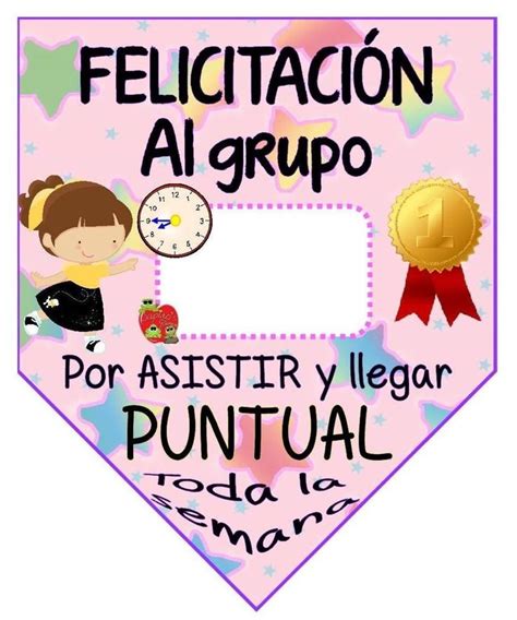 Pin En Banderines Cuadro De Honor Y Premiaciones Preschool Learning