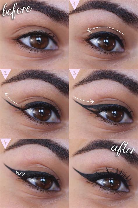 eyeliner guide for beginners how to winged eyeliner tutorial for beginners cat eye tutorial