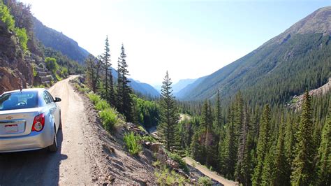 Old Fall River Road In Rocky Mountain National Park
