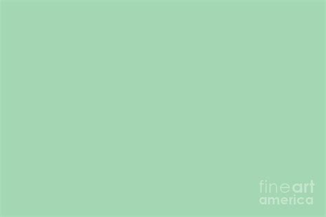 Light Pastel Green Solid Color Pairs To Sherwin Williams Retro Mint Sw