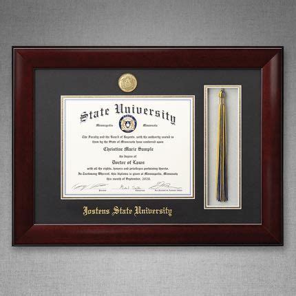 Margo cautions about venturing into textures, especially non traditional, with diplomas. Lancaster Diploma Frame - Tassel | Diploma frame, College ...