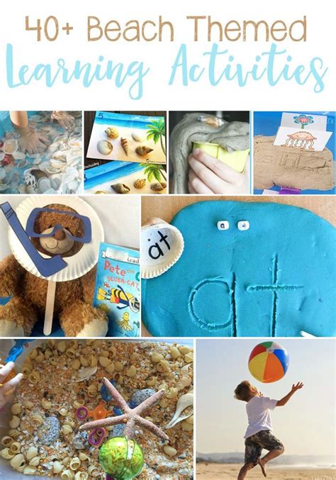 40 Beach Themed Learning Activities For Kids Kids Learning