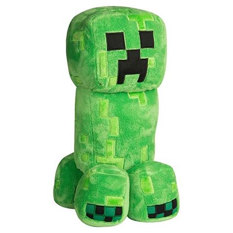 Jinx Minecraft Grand Adventure Creeper Plush Stuffed Toy Green 16
