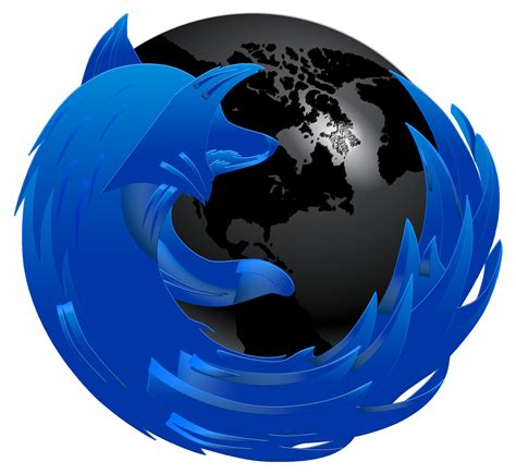Firefox Blue And Black Psd By Wsaconato On Deviantart